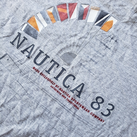 Y2K VINTAGE • nautica nautical flag shirt - Picture 8 of 12